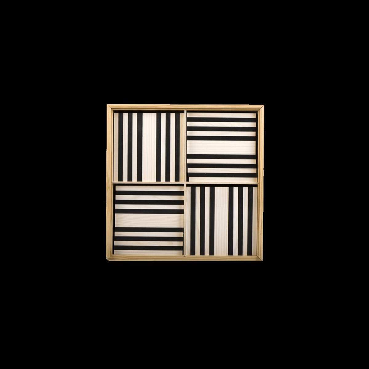 KAPLA® Holzbausteine aus Pinienholz, schwarz und weiß, 100er Box