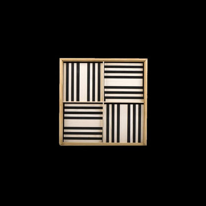 KAPLA® Holzbausteine aus Pinienholz, schwarz und weiß, 100er Box