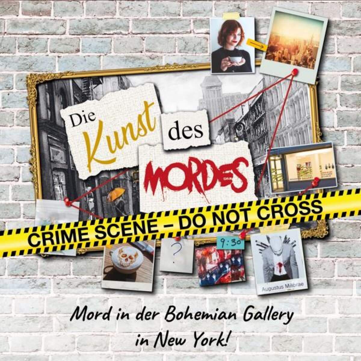 KOSMOS Murder Mystery Puzzle - Die Kunst des Mordes