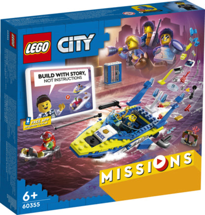 LEGO® City Missions 60355 Detektivmissionen der Wasserpolizei
