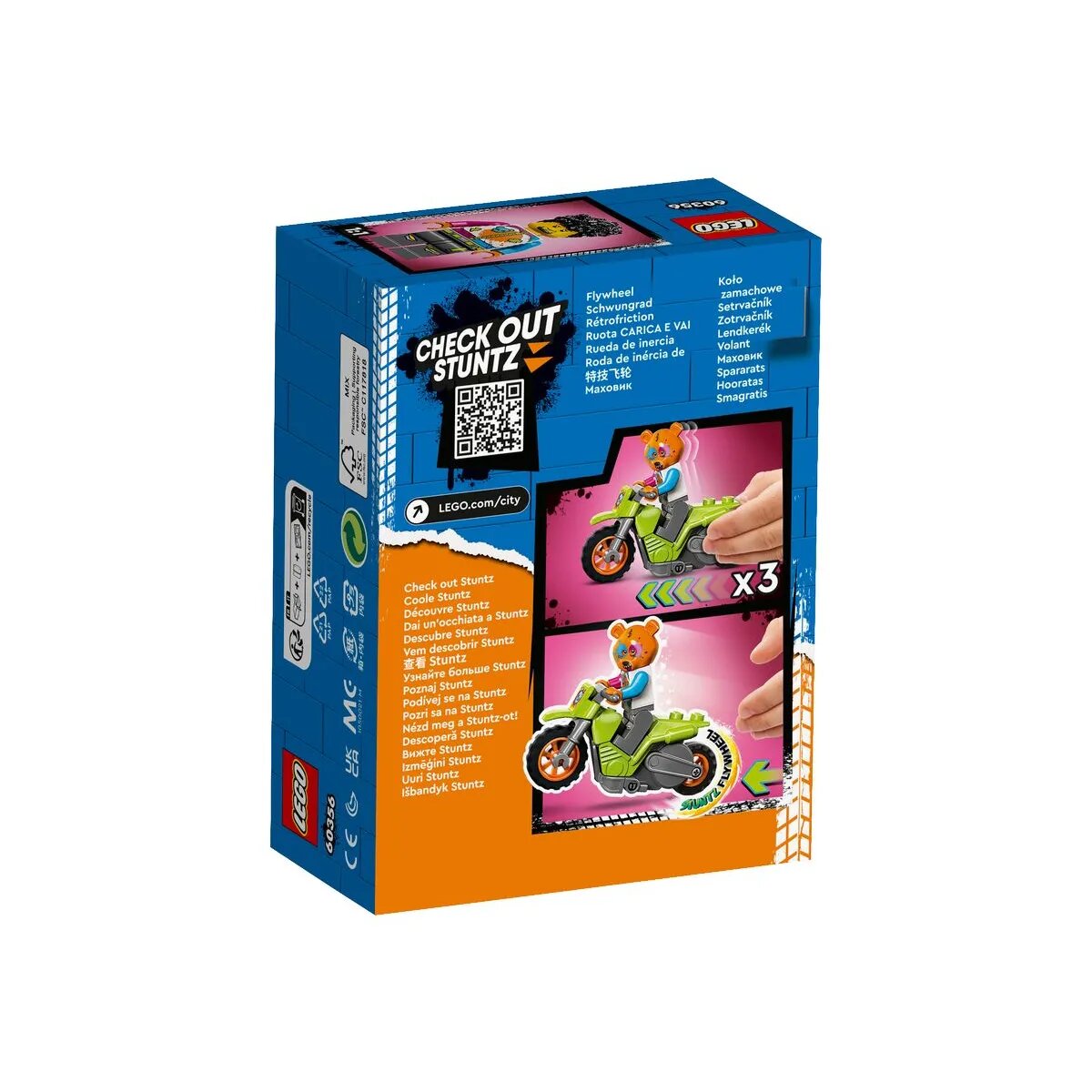 LEGO® City Stunt 60356 Bären-Stuntbike