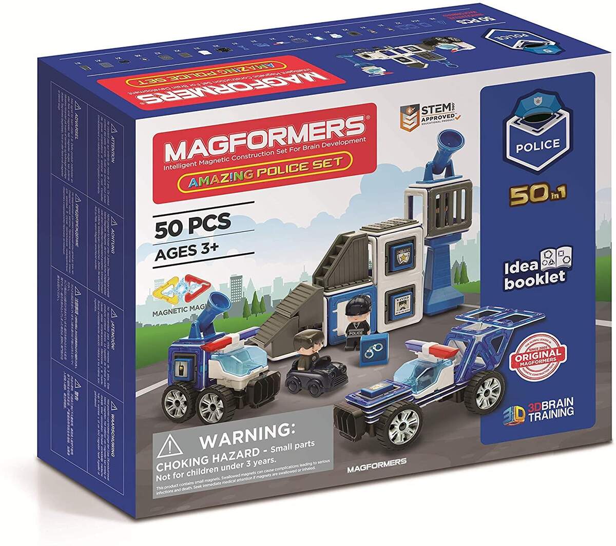 Magformers Amazing Police Set 50 Teile