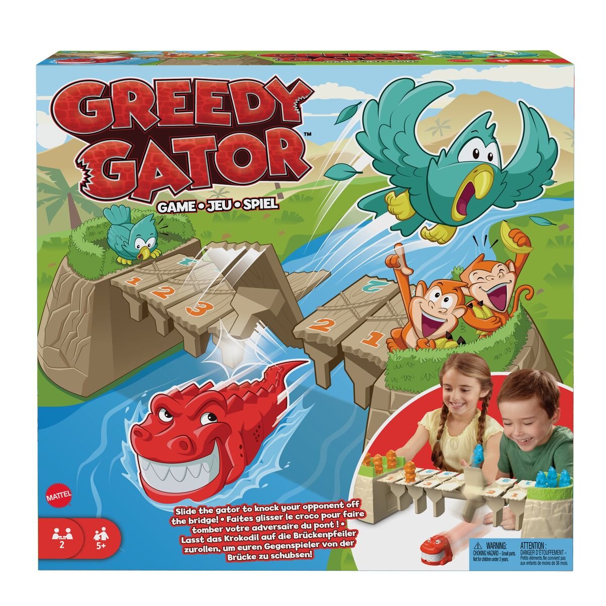 Mattel Greedy Gator Game / Kalla Krokofalle