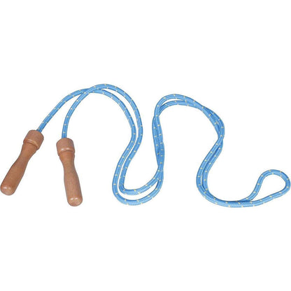 Outdoor Active Springseil mit Holzgriff, bunt, L 250 cm, 1 Stück, 2-fach sortiert