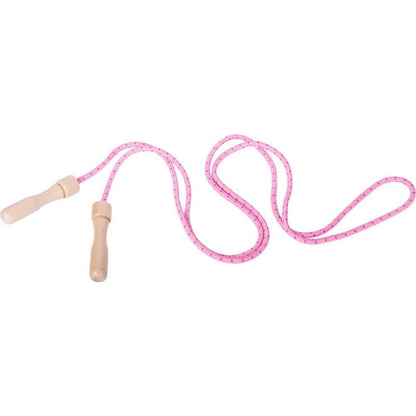 Outdoor Active Springseil mit Holzgriff, bunt, L 250 cm, 1 Stück, 2-fach sortiert