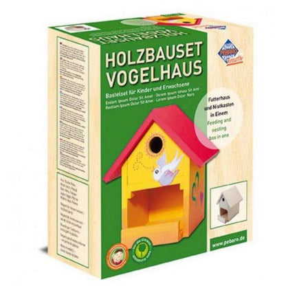 Pebaro Holzbauset Vogelhaus