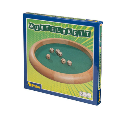 Philos Würfelbrett, groß, 300 mm, FSC 100%