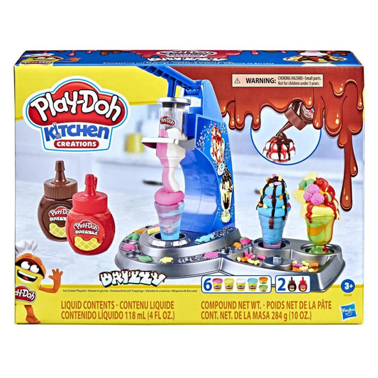 Play-Doh Drizzy Eismaschine mit Toppings