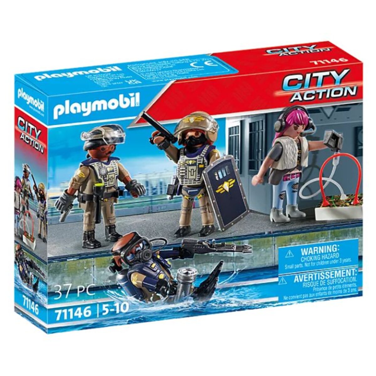 PLAYMOBIL® 71146 City Action - SWAT-Figurenset