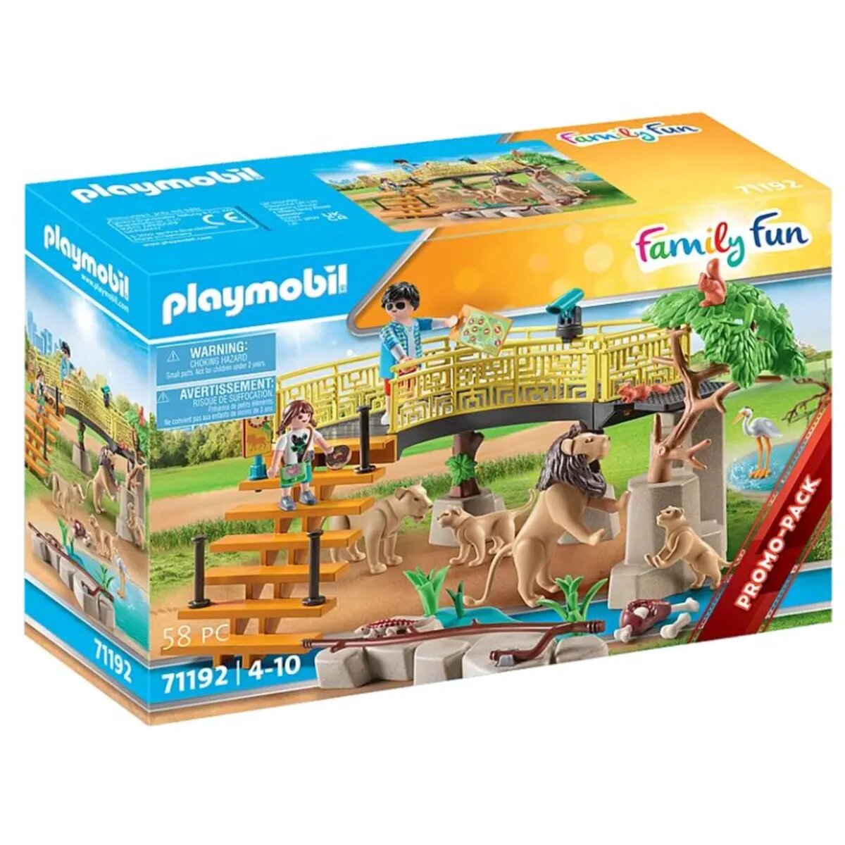 PLAYMOBIL® 71192 Family Fun: Löwen im Freigehege