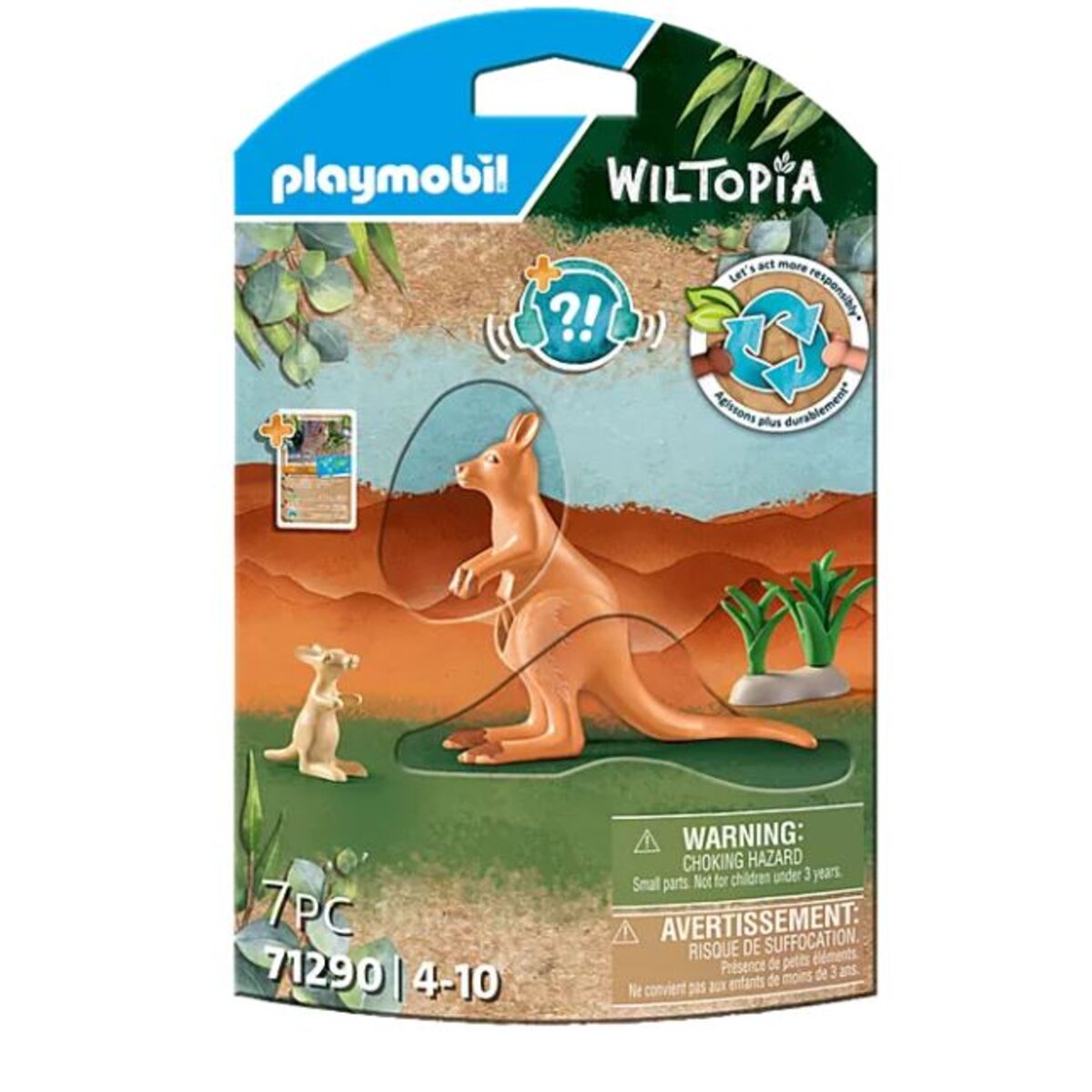 PLAYMOBIL® 71290 Wiltopia - Känguru mit Jungtier