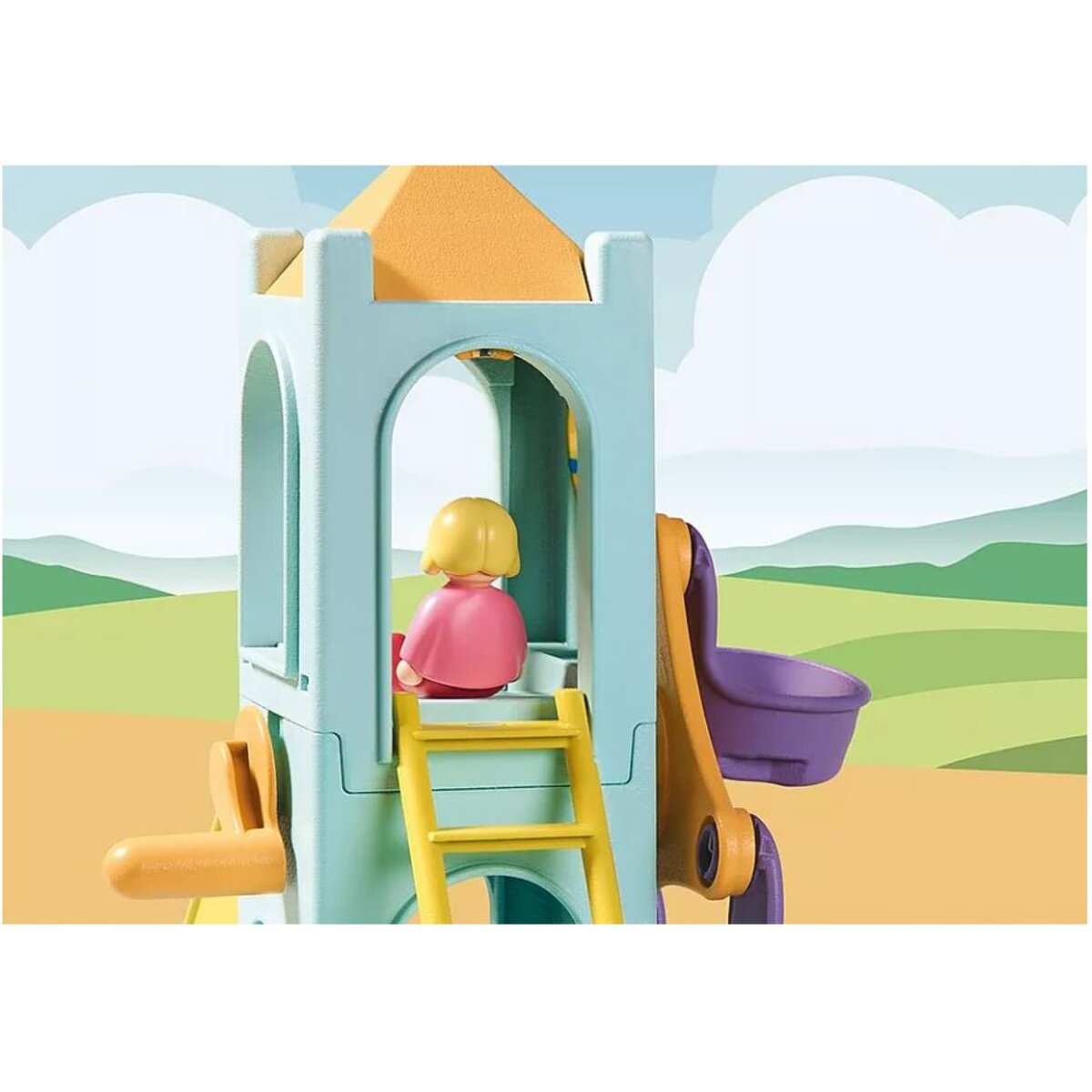 PLAYMOBIL® 71326 1.2.3: Erlebnisturm mit Eisstand