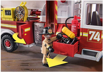 PLAYMOBIL® City Action 70935 Feuerwehr-Fahrzeug: US Tower Ladder