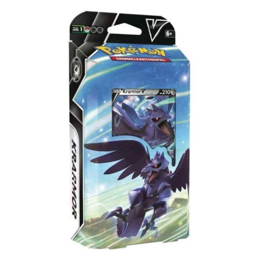 Pokemon V-Kampfdeck Wolwerock oder Krarmor, 1 Stück, 2-fach sortiert
