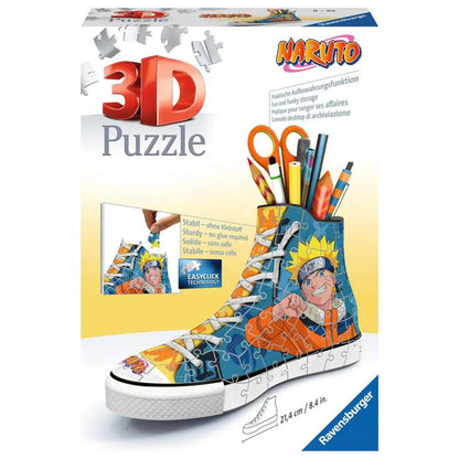 Ravensburger 3D Puzzle - Sneaker Naruto, 108 Teile
