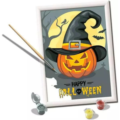 Ravensburger CreArt Happy Halloween - Malen nach Zahlen für Kinder ab 9 Jahren