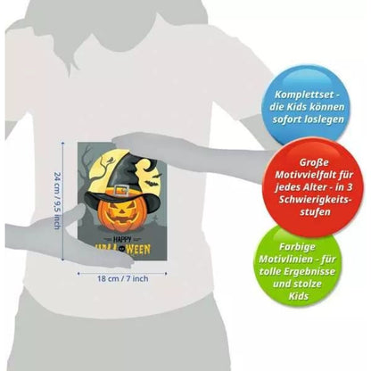 Ravensburger CreArt Happy Halloween - Malen nach Zahlen für Kinder ab 9 Jahren
