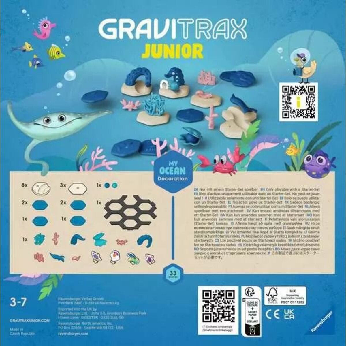 Ravensburger GraviTrax Junior Extension Ocean