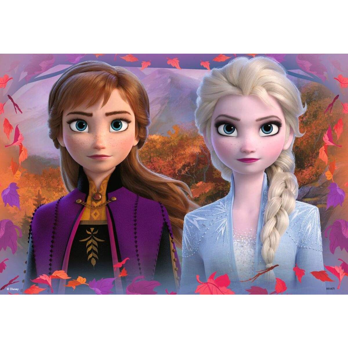 Ravensburger Kinderpuzzle Disney Frozen II Reise ins Ungewisse, 2x12 Teile