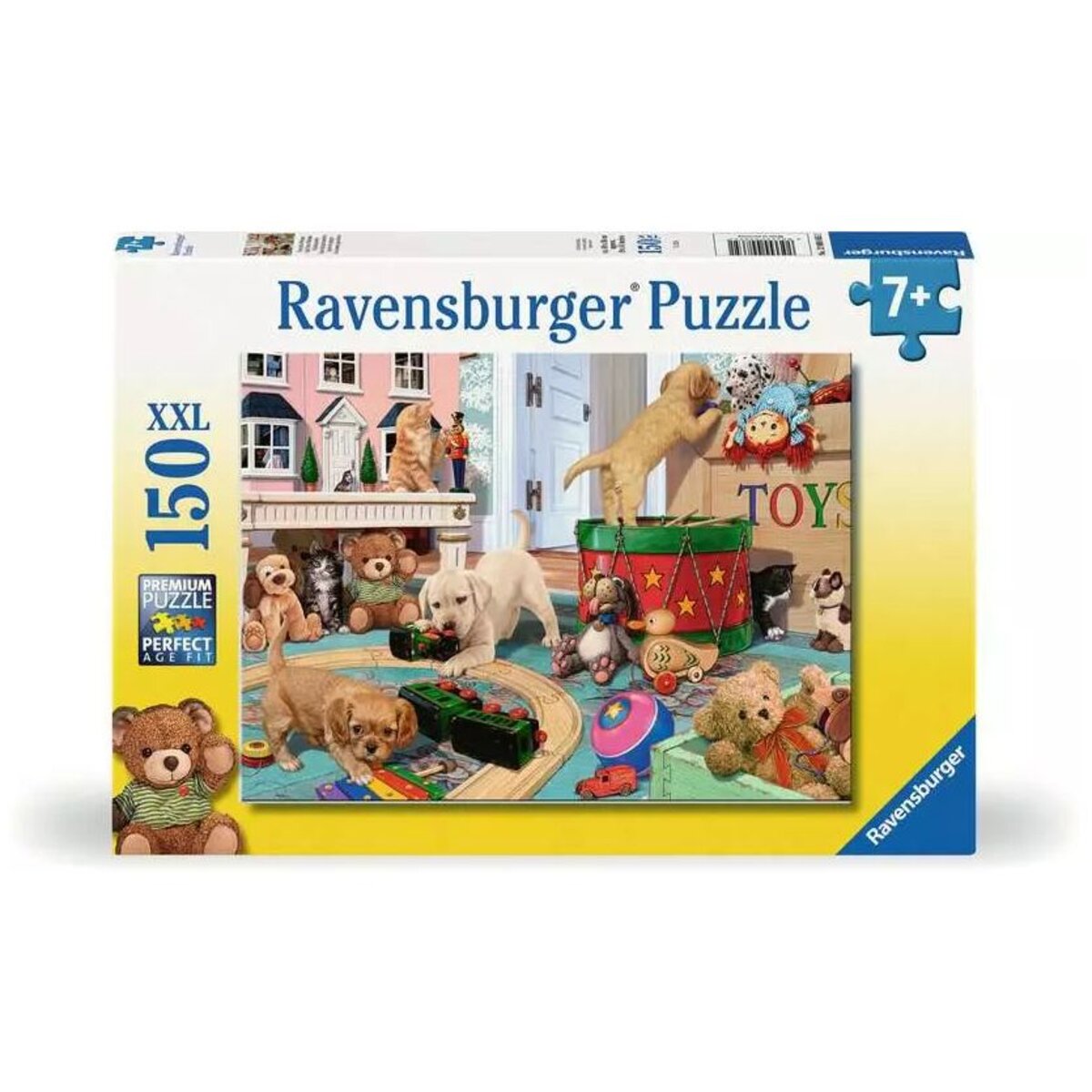 Ravensburger Kinderpuzzle Verspielte Welpen, 150 Teile