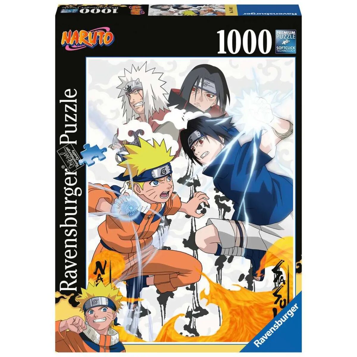 Ravensburger Puzzle - Naruto vs. Sasuke, 1000 Teile