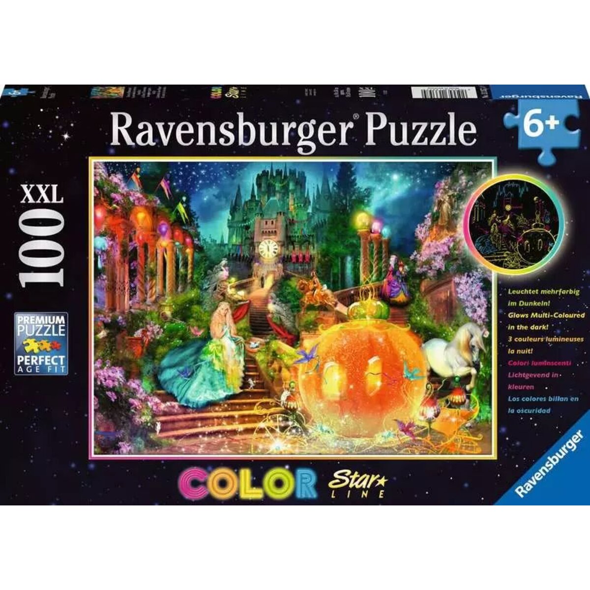 Ravensburger XX Puzzle - Tanz um Mitternacht, 100 Teile