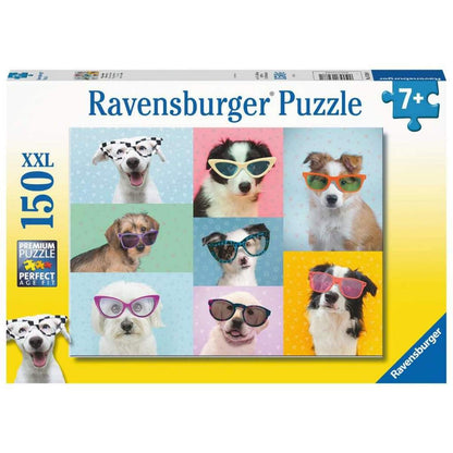 Ravensburger XXL Puzzle - Witzige Hunde, 150 Stück