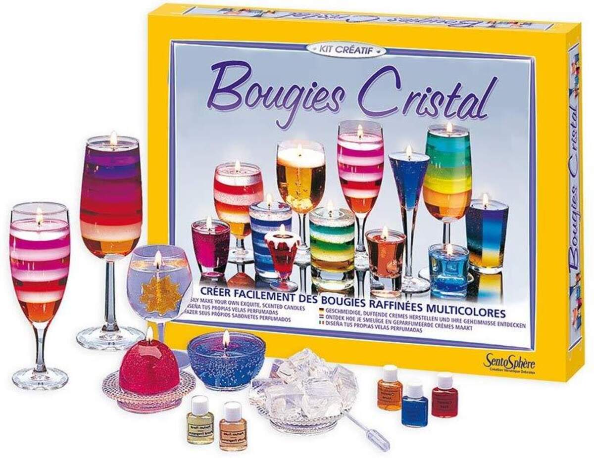 Sentosphere Kreativ Kit - Kristallkerzen