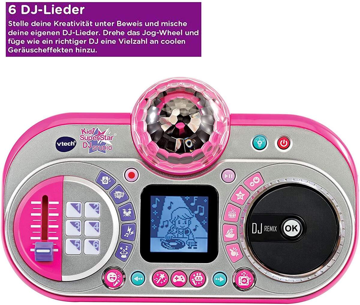 Vtech KidiDreams Kidi Super Star DJ Studio, pink