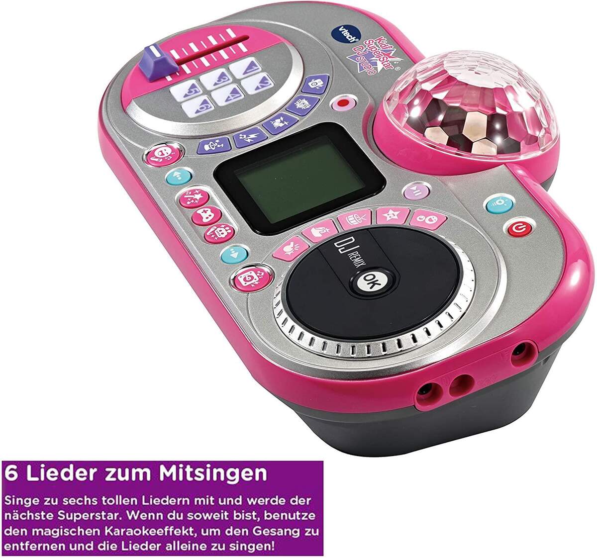 Vtech KidiDreams Kidi Super Star DJ Studio, pink