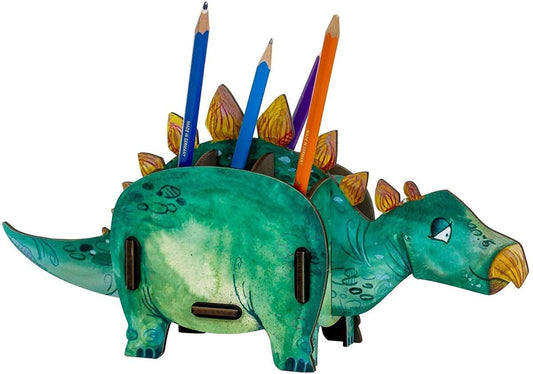 Werkhaus Stiftebox Dinosaurier - Stegosaurus